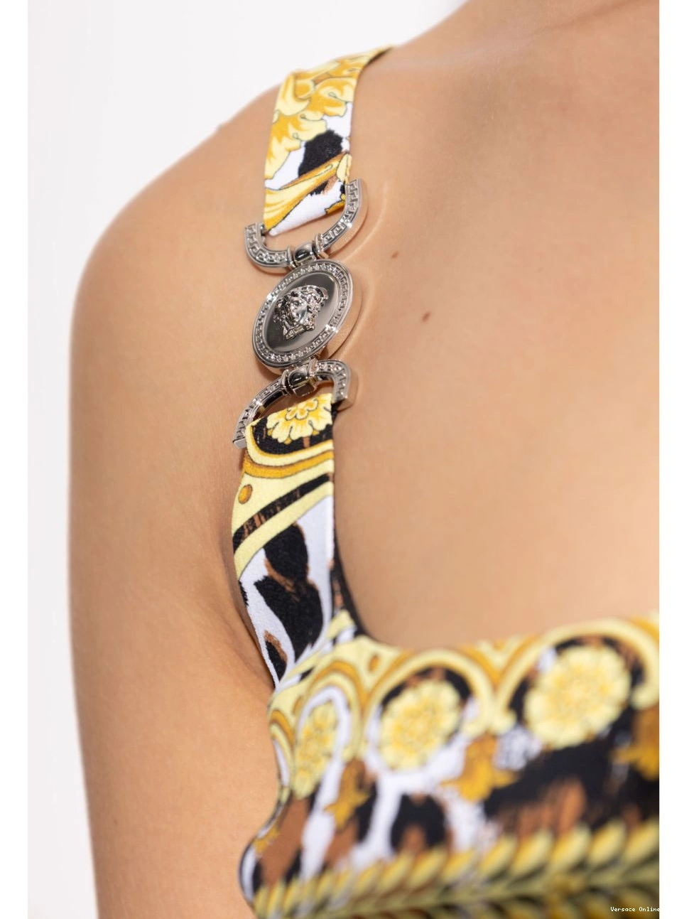 Cheap Versace dress Women Medusa-printed 0418